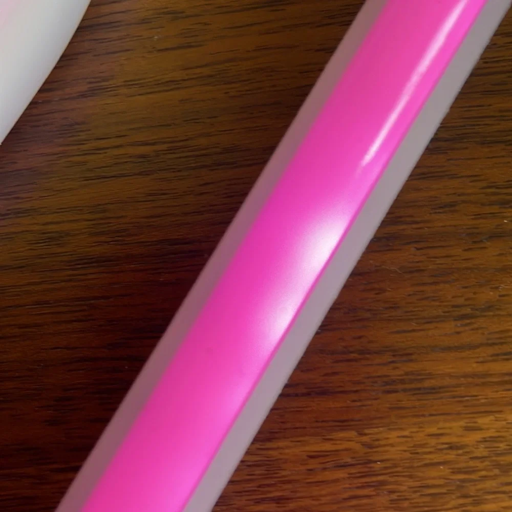 Birthday 24 light decor pink and white battery or HDMI powered